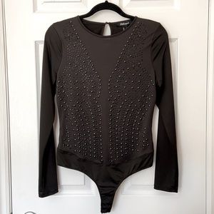 NWOT Forever 21 ReVamped La Nuit Sequin Bodysuit